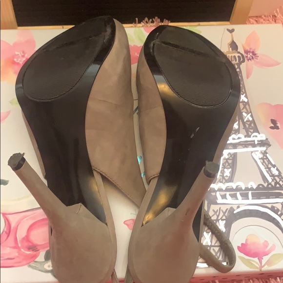 Nine West Open Toe Heels Size 8.5 - Picture 6 of 8